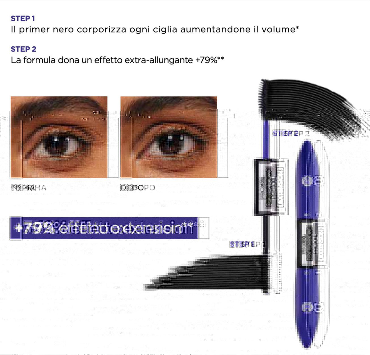 L'Oreal Pro XXL Extension Mascara Effetto Extension