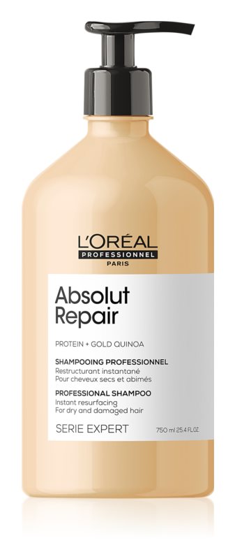 L’Oreal Absolut Repair Shampoo 500Ml – Shampoo Ristrutturante Capelli Danneggiati