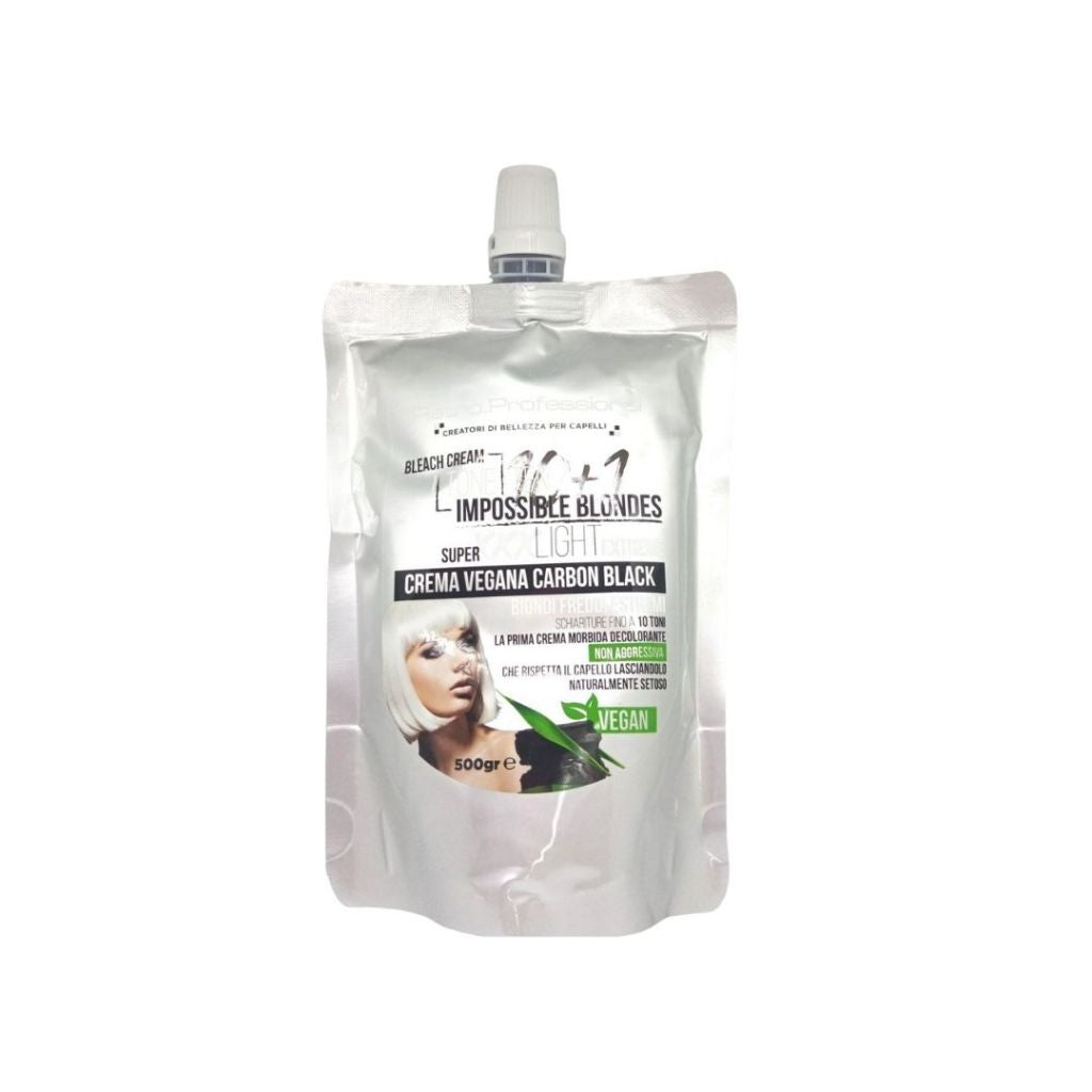 Retro’ Professional Decolorante I-Tone Crema Vegana Carbon Black 500Gr