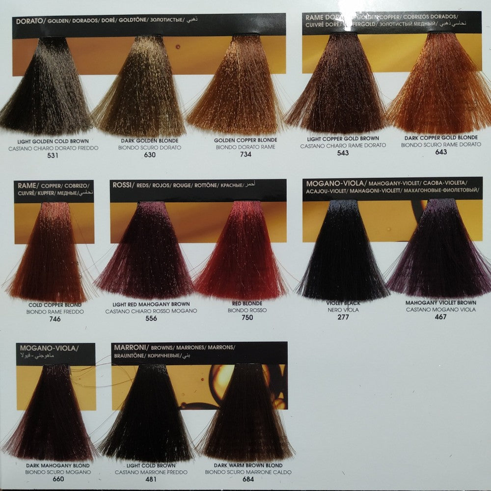 Olea Color Shampoo Colorante Permanente senza Ammoniaca