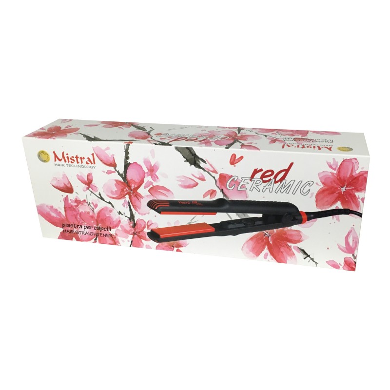 Mistral Red Ceramic Piastra Per Capelli SUPER PROMO