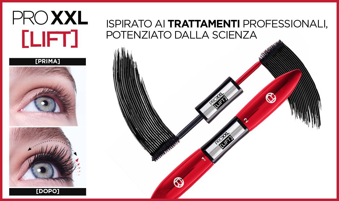 L'Oreal Pro XXL Lift Mascara Effetto Laminazione