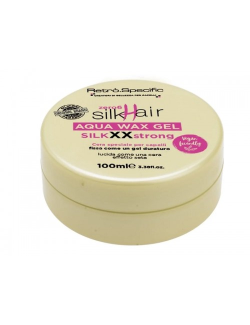 Retrò SilkHair 06 Aqua Wax Gel XXstrong cera capelli 100ml