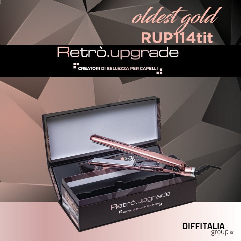 Retrò.Upgrade Piastra in Titanio Oldest Gold RUP114tit