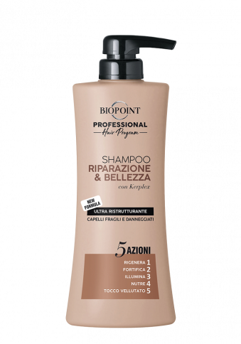 Biopoint Professional Hair Program Shampoo Riparazione&Bellezza 400Ml