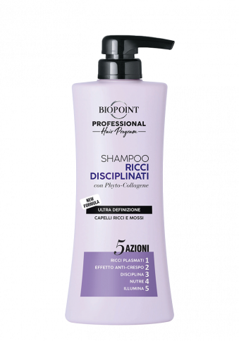 Biopoint Professional Hair Program Shampoo Ricci Disciplinati 400Ml