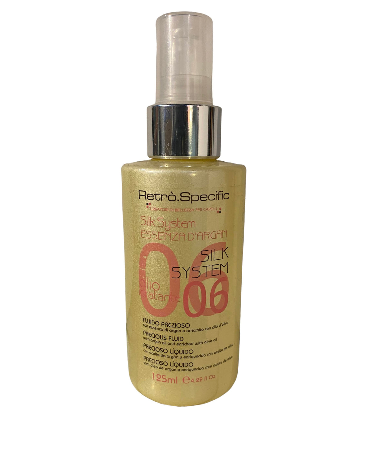 Retrò.Specific Silk System Essenza d'Argan Fluido Prezioso 125Ml