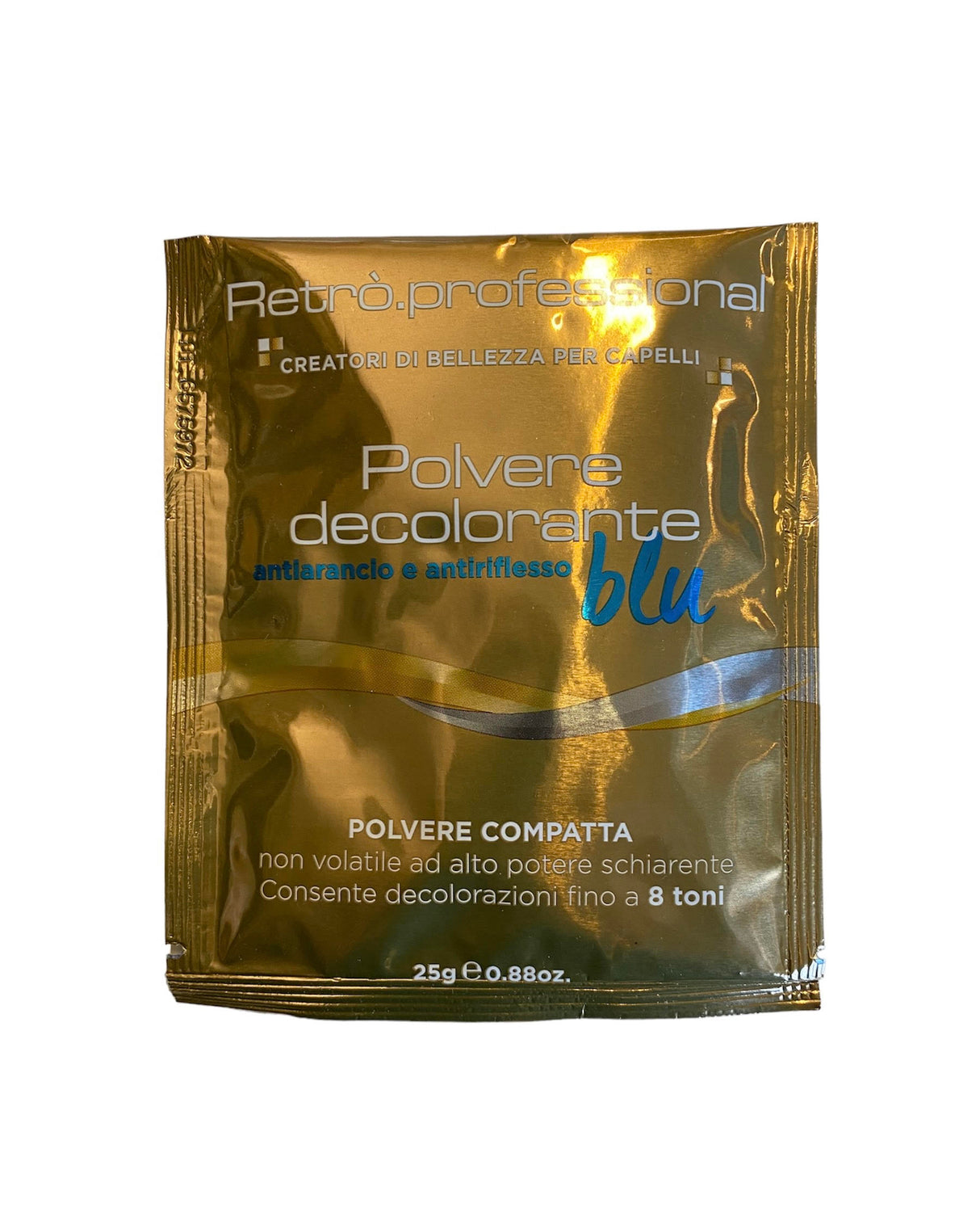 Retro.Professional Polvere Decolorante Antiarancio e Antiriflesso Blu 25gr