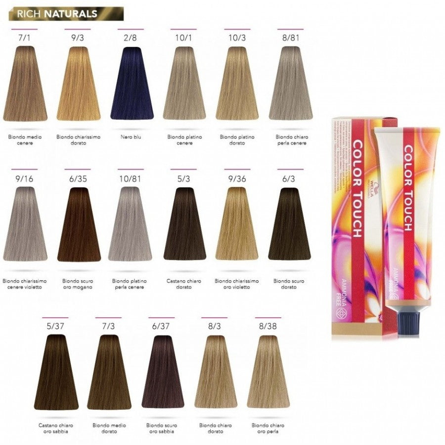 Wella Color Touch Colorazione Semi-Permanente Senza Ammoniaca 60Ml